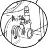 Hypertherm 228171: Pump with clip 80GPH 200PSI