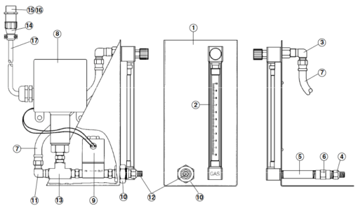 Hypertherm 073109 HT2000 AR-H(H35) Manifold Assembly