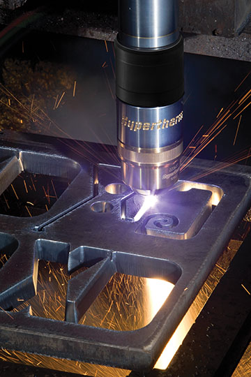 HPRXD Torch Cutting Mild Steel 20 mm